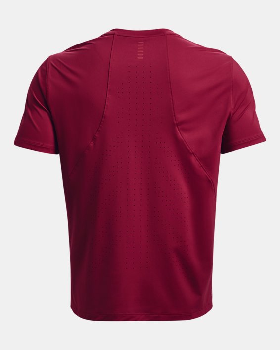 Men's UA Iso-Chill Run Laser T-Shirt, Pink, pdpMainDesktop image number 5